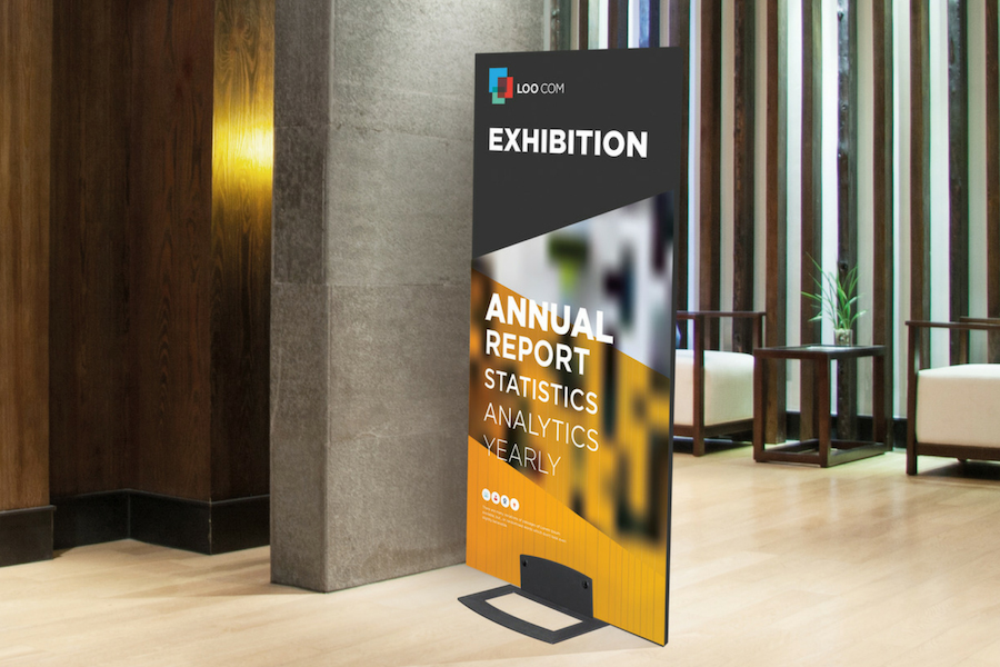 Aufsteller Quickbase 4mm - |Werbeaufsteller |Werbedisplays |Mobile