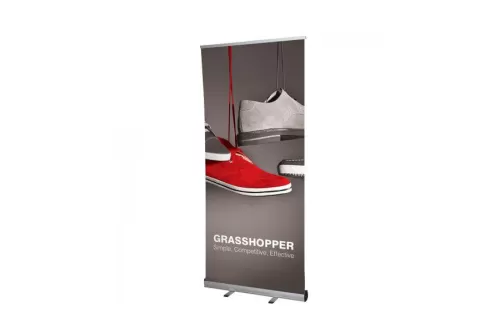 RollUp Banner Grasshopper 1200mm inkl. Digitaldruck