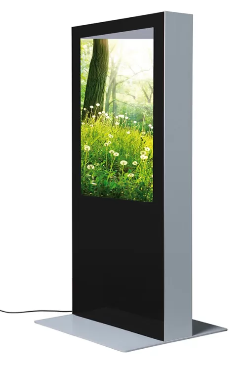 Digital Signage, doppelseitig, 55 zoll digitale Info Stele