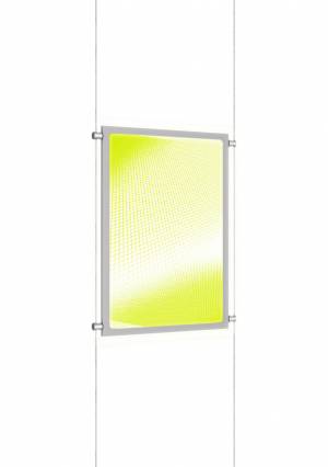 Acryl LED Postertaschen 8 x DIN A4