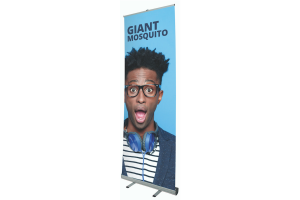 Giant Mosquito Roll-Up Banner 100cm