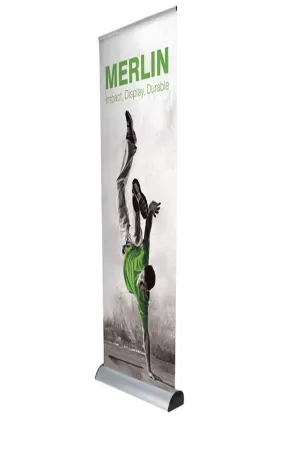 Merlin RollUp Bannerdisplay 1000 mm inkl. Digitaldruck