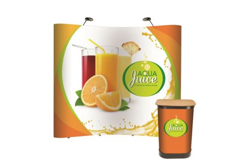Pop-Up Impact Bundel 3X4 inkl. Druck