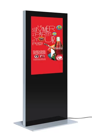 Digital Signage Stele LuxDIGITAL, 43 zoll