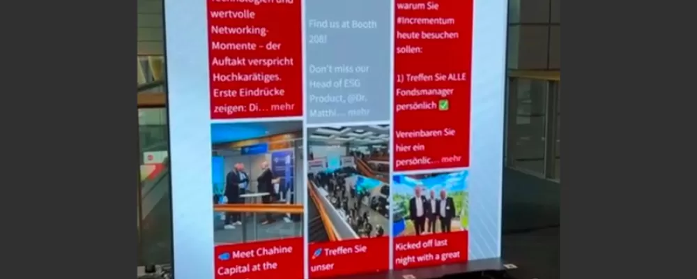 Fallstudie: Erfolgreiche Installation von LED-Videowänden und LED-Totems für FONDS Professionell Kon