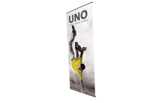 Bannerdisplay Uno inkl. Digitaldruck 800 mm