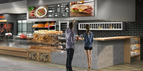 Digitale Werbedisplays