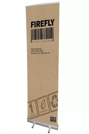 Roll-Up Bannerdisplay Firefly 1000mm inkl. Digitaldruck