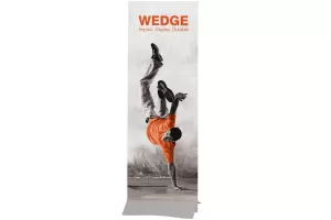 Werbeaufsteller Wedge 80cm