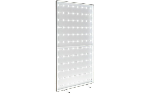 LED Leuchtrahmen Economy einseitig 100 x 200 cm mit Textildruck