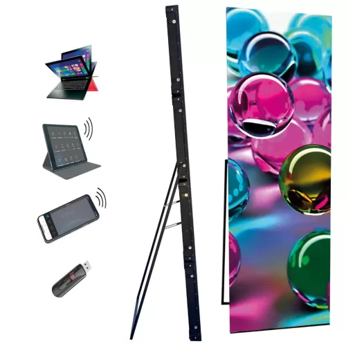 Miete Digitaler Led Poster Totem mit Magnetverbindung f&#252;r LED Videowand P1,8, P2, P2,5, P3 und P4