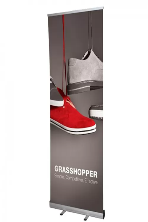 RollUp Banner Grasshopper 1000mm inkl. Digitaldruck