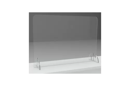 Desktop Acryl Hygienewand 1000 mm B x 700 mm H Multi-Konfiguration