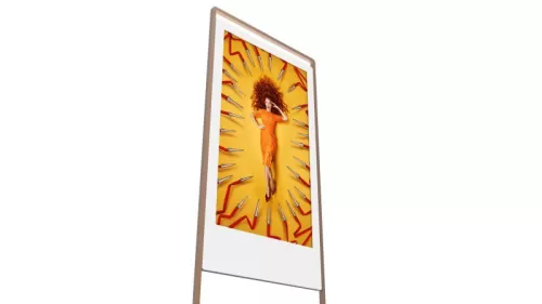 Digital Signage mit 43 Zoll oder 55 Zoll, doppelseitig und SuperSlim mieten