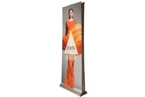 RollUp Bannerdisplay Original+ mit Druck - 600mm