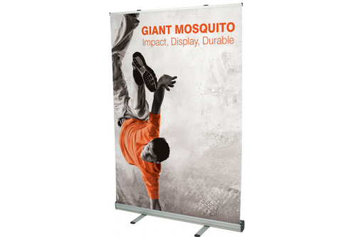 RollUp Banner Giant Mosquito 200 cm, mit Digitaldruck