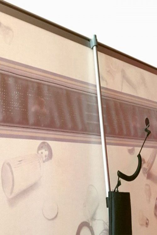 RollUp mit LED Laufschrift 83cm