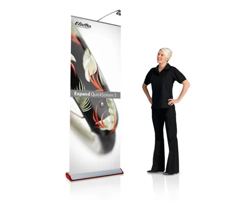 Spotlampe für RollUp Banner