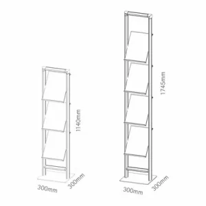 Prospektständer Compact 3 x DIN A4