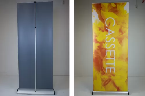 Bannerdisplay Cassette R 850mm