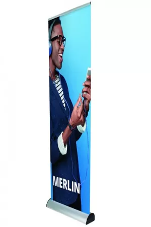 Merlin RollUp Bannerdisplay 1000 mm inkl. Digitaldruck