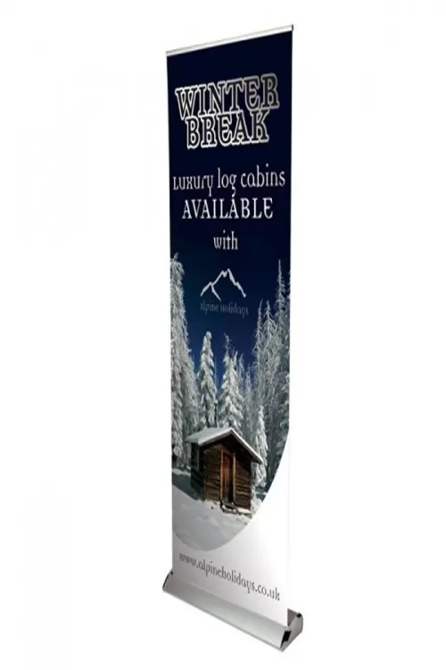 Roll-Up Banner Delta inkl. Digitaldruck 100cm