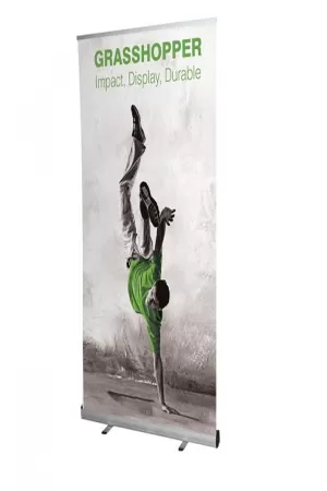 RollUp Banner Grasshopper 1000mm inkl. Digitaldruck