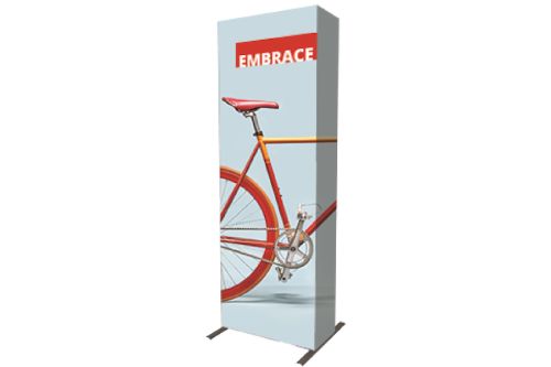 PopUp mit Kederprofil Embrace 3x1 mit Textildruck