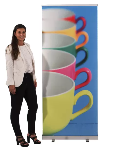 RollUp Banner Plus 80x200 mit Digitaldruck