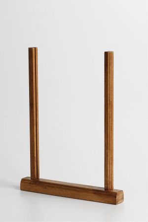 Holz Tischaufsteller VINTAGE DIN A5