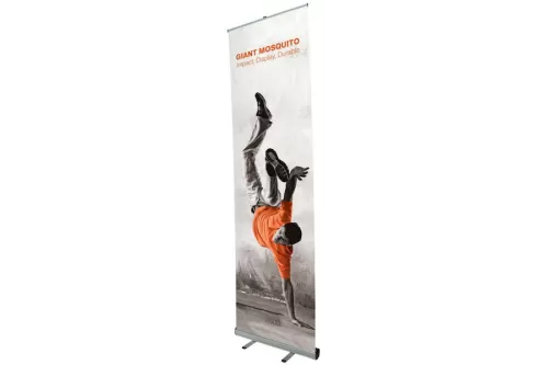 Giant Mosquito Roll-Up Banner 100cm