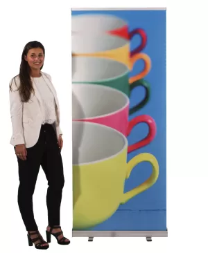RollUp Banner Plus 80x200 mit Digitaldruck