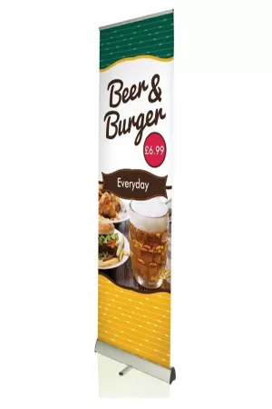 Roll-Up Banner Eco mit Druck 1000mm