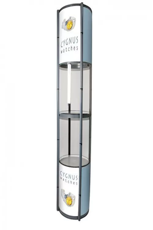 Spiral Displaykasten Vitrine