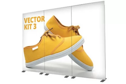 Vector Textil Messedisplay Kit 3