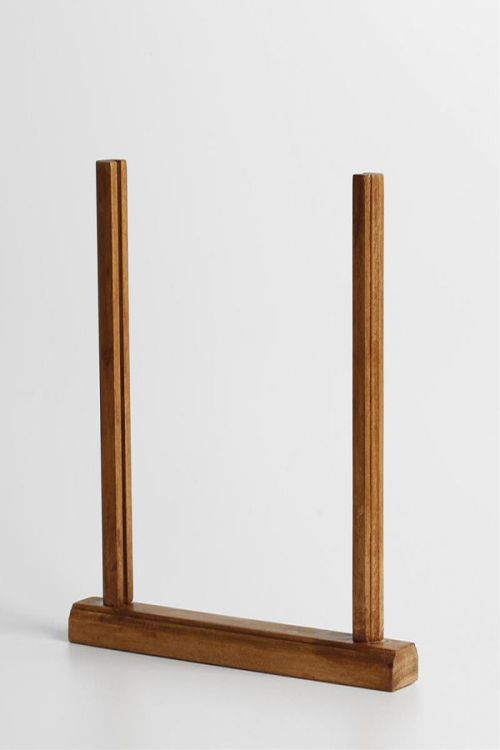 Holz Tischaufsteller VINTAGE DIN A5
