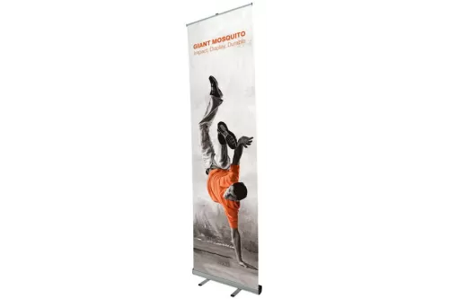 RollUp mit LED Laufschrift 83cm -, RollUp Systeme, Werbedisplays