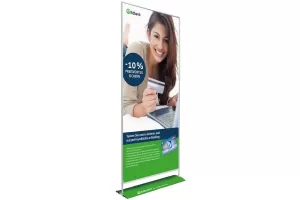 Bannerdisplay StandUp 200x100cm bedruckt