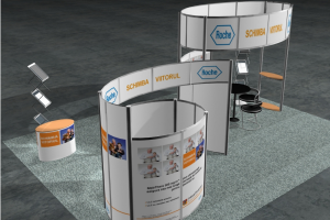 Messestand Inselstand 5m zu mieten
