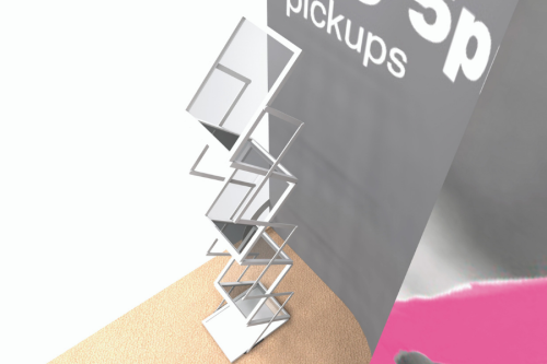 Mobiler Messestand mit PVC-Digitaldruck