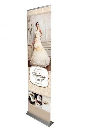 Roll-Up Banner Blade 100cm inkl. Digitaldruck