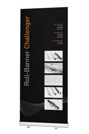 RollUp Banner Challanger 800 mit Digitaldruck