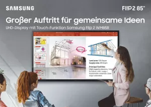 Samsung Flip 2, 55 zoll und 65 zoll Flip Chart Samsung