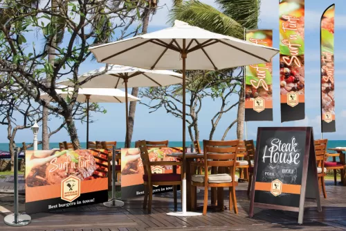 Outdoor Werbesysteme