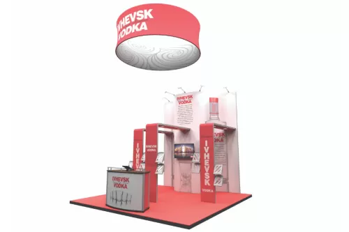 Individueller Messestand 6m x 6m