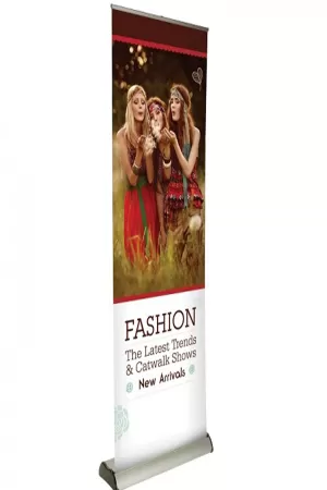 Doppelseitiger Roll-Up Banner Excaliber 80cm