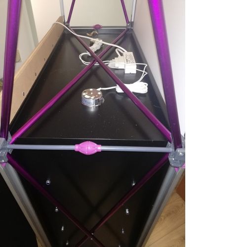 Pop-up ABS Einsatz mit Acryl Ablage